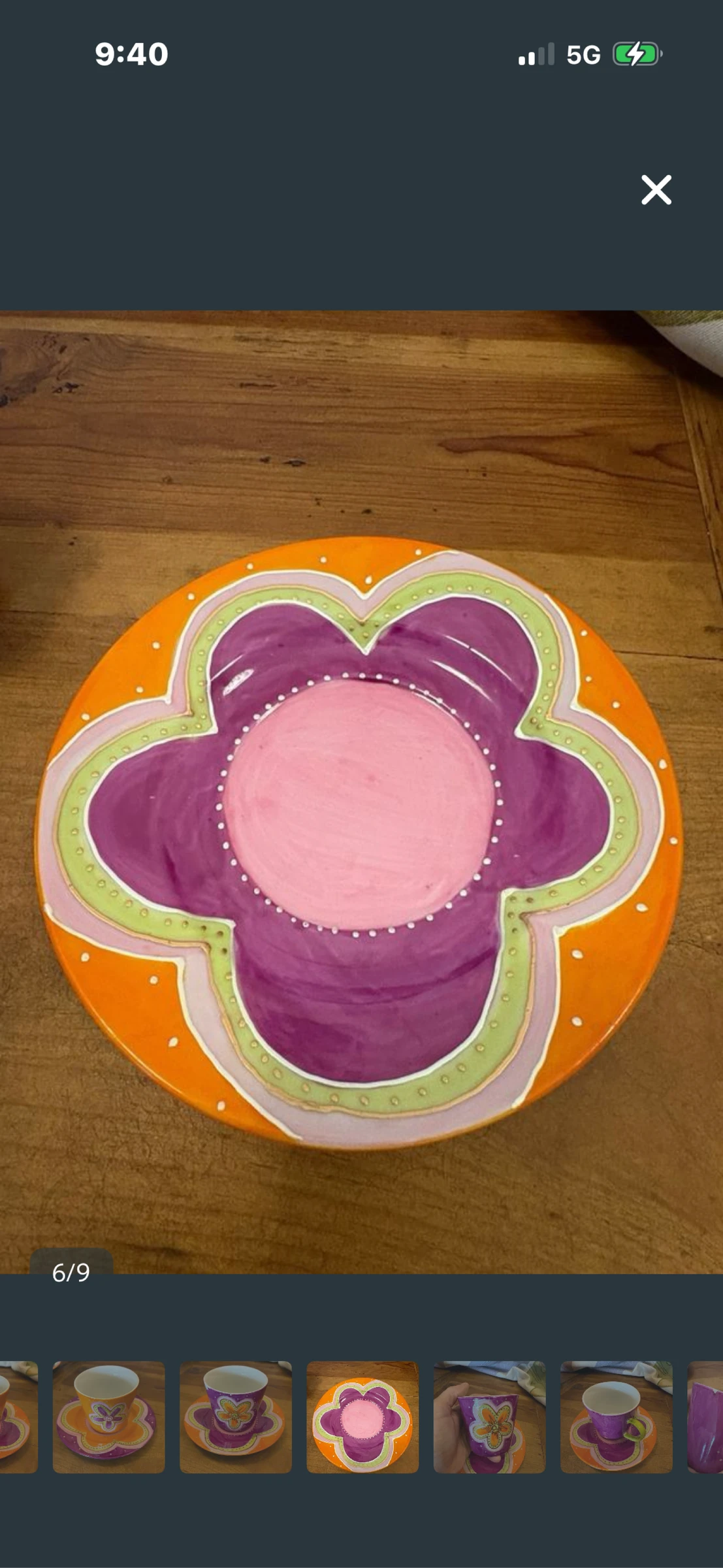 4 cups and saucers – photo 6